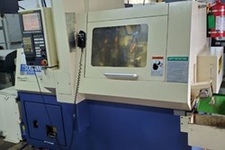 Tsugami MU-38SY Twin Spindle Twin Turret Swiss Type CNC Lathe