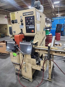WAGNER MDL. WAM-90 NON-FERROUS COLD SAW W/ INFEED TABLE [116326]