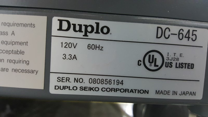 Duplo Duplo Slitter/cutter/creaser Model DC-645 | pressXchange