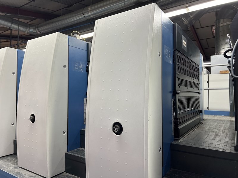 KBA Rapida 105-5+L FAPC ALV2 CX - 2x Dryers UV & LED-UV | pressXchange