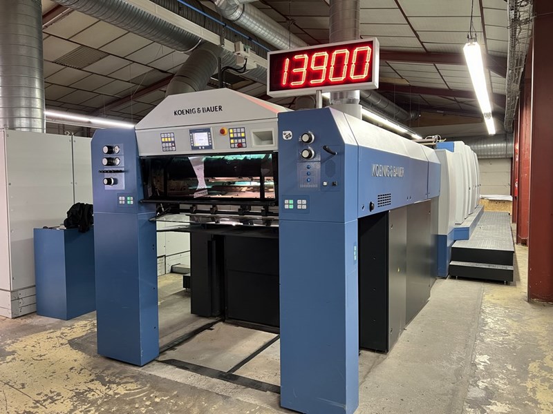 KBA Rapida 105-5+L FAPC ALV2 CX - 2x Dryers UV & LED-UV | pressXchange