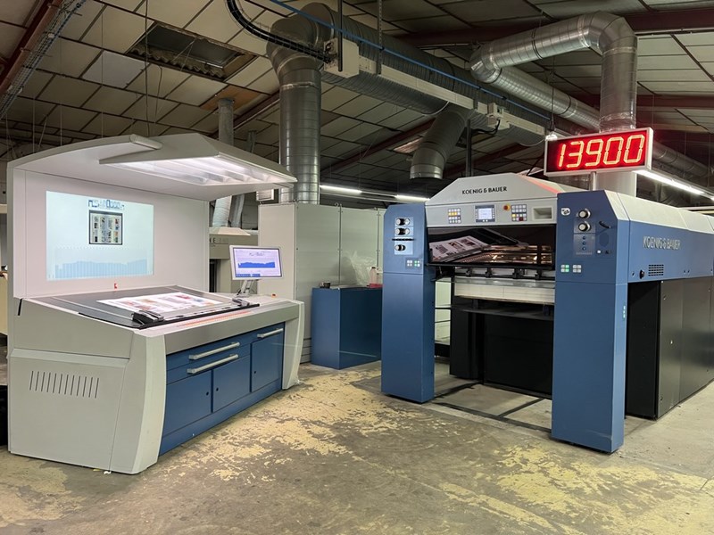 KBA Rapida 105-5+L FAPC ALV2 CX - 2x Dryers UV & LED-UV | pressXchange