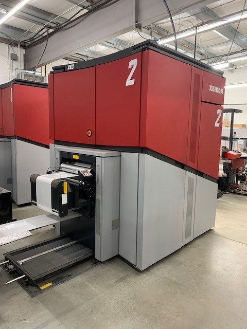 2018 Xeikon CX3 Cheetah Digital Label Press | pressXchange
