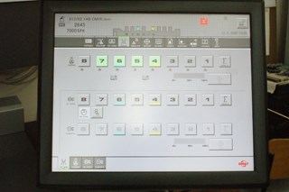 RMGT 340CR-2 2-Color Printing Press RYOBI 2016 Like New, FOB Los