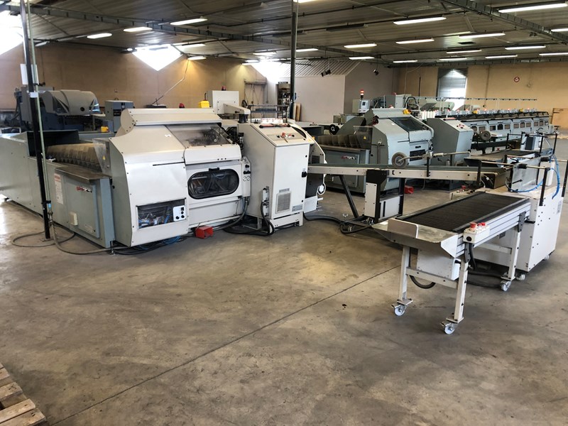 Show details for Meccanotecnica sewing line Multiplex with 2 Astronic 180 