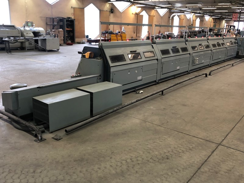 Mecca Machine Meccanotecnica sewing line Multiplex | pressXchange