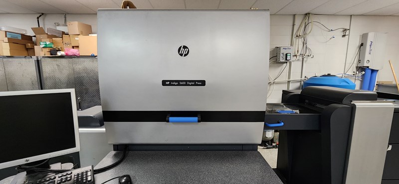 Show details for HP Indigo 5600 with Lauda Chiller  - sold by print company