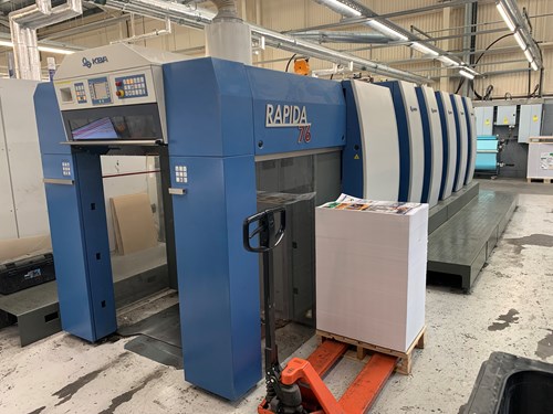 KBA Rapida 76-5 - LE-UV