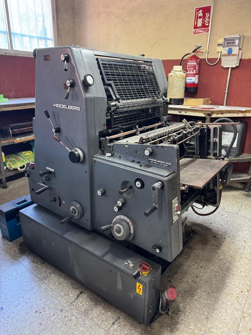 Heidelberg Printmaster GTO 52-1 + and 2-colour AB-Dick 8-9805 with