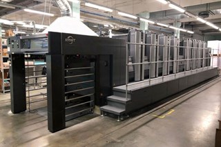 RMGT 340CR-2 2-Color Printing Press RYOBI 2016 Like New, FOB Los