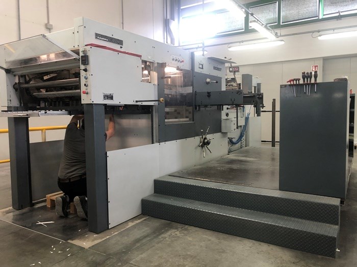 Bobst вырубная машина