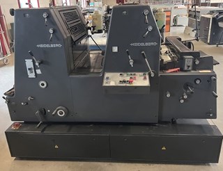 Heidelberg GTO ZP 52 two colour offset printing machine | pressXchange