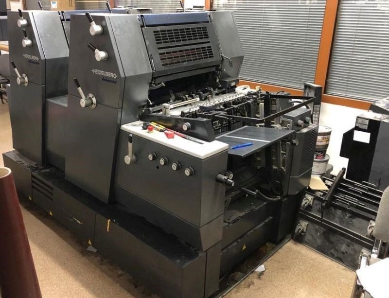 Springer heidelberg. Heidelberg GTO 52. Heidelberg GTO 52-2. GTO 52-1. Printmaster GTO 52.