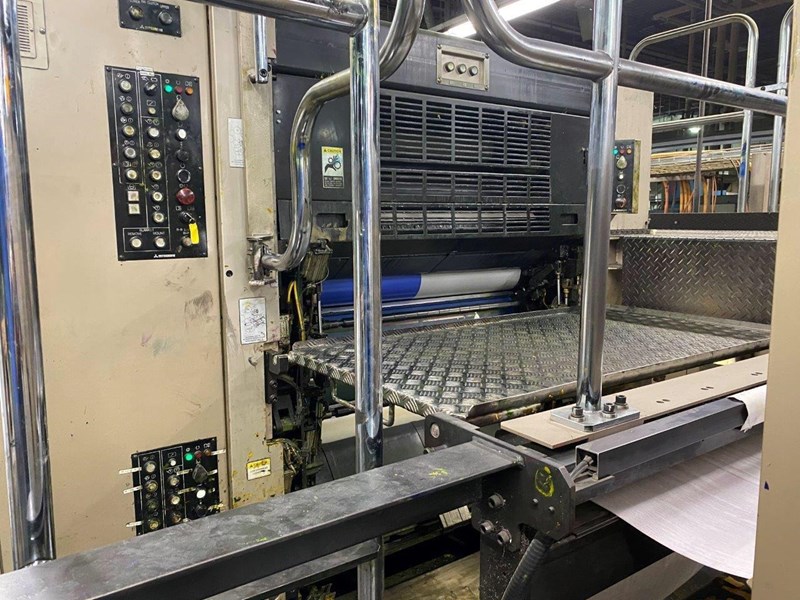 2006 Mitsubishi D 16 Max 5-unit single Web 22.750” (578 MM) Cutoff x 38