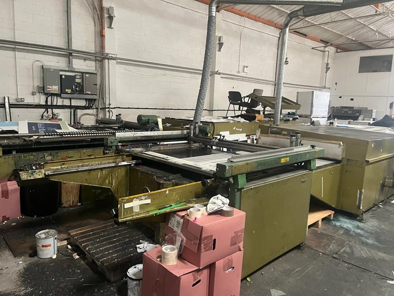 Svecia SM Semimatic Screen Printing Machine | pressXchange