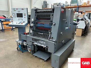 Heidelberg GTO ZP 52 two colour offset printing machine