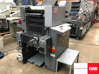 2 color offset press