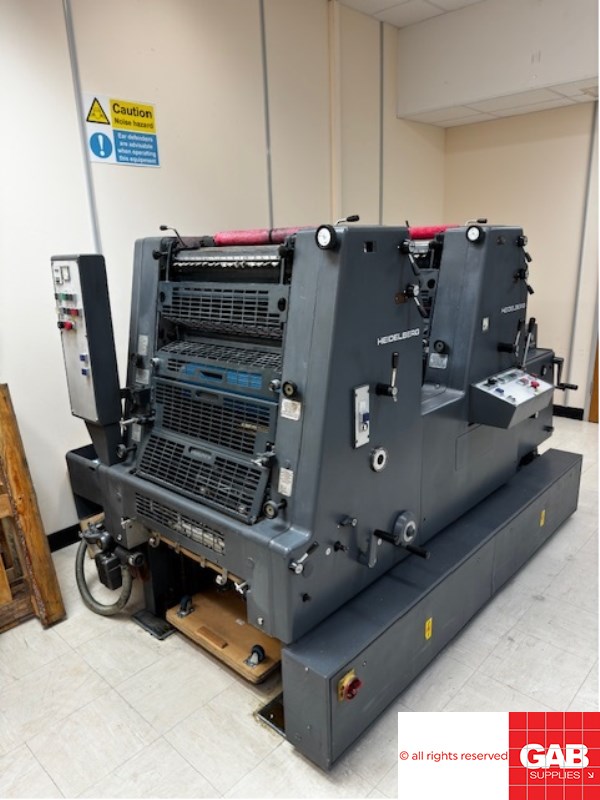 Heidelberg GTO ZP 52 two colour offset printing machine | pressXchange