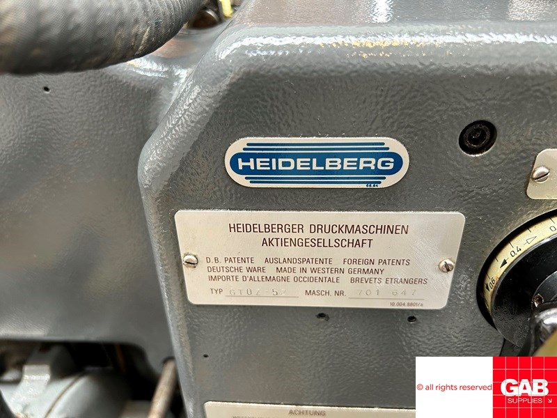 Heidelberg GTO 52-2 | pressXchange