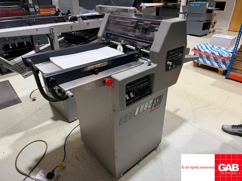 Morgana FSN rotary numbering & perforating machine | pressXchange