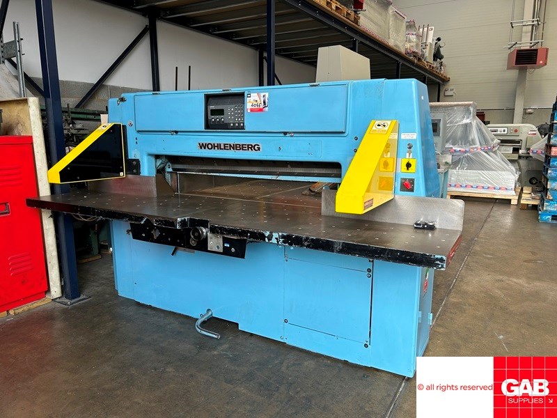Show details for Wohlenberg 132 Guillotine - paper cutter