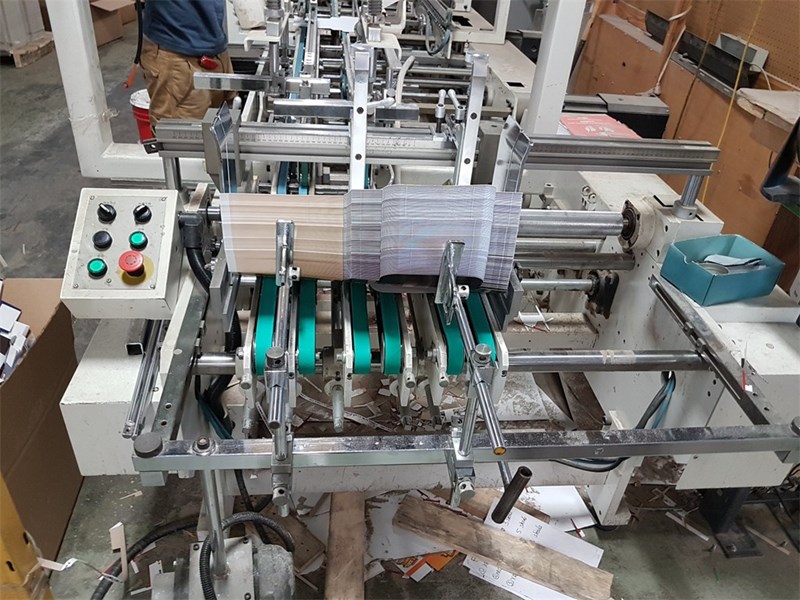 Masterwork BestFold MK 800 FBII High speed automatic folder-gluer ...