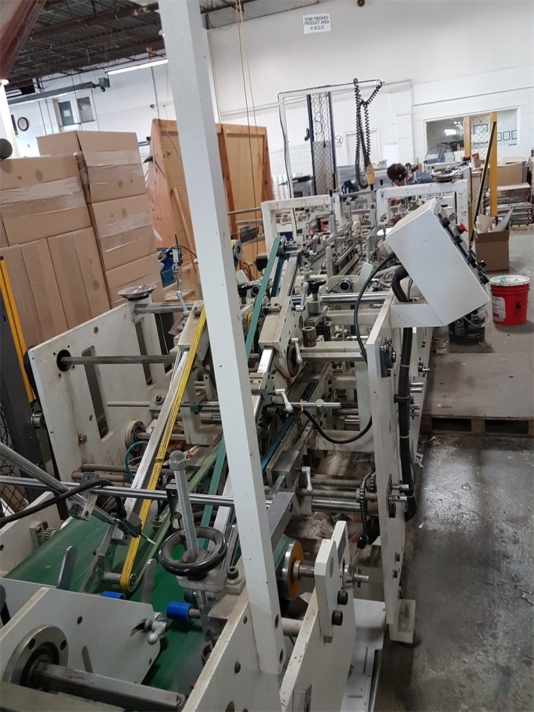 Masterwork BestFold MK 800 FBII High speed automatic folder-gluer ...