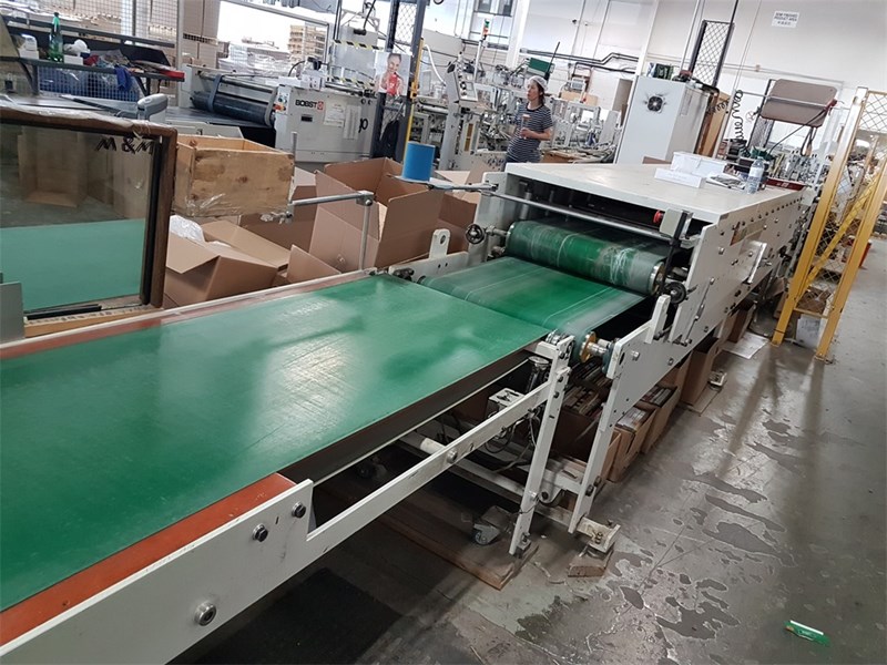 Masterwork BestFold MK 800 FBII High speed automatic folder-gluer ...