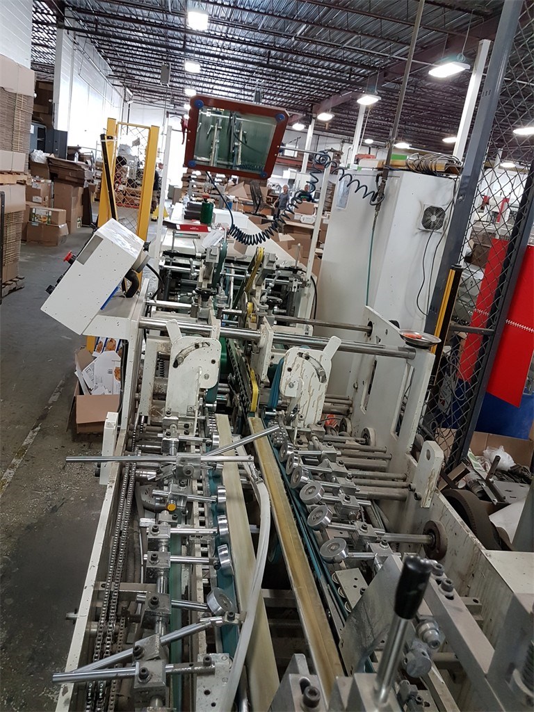 Masterwork BestFold MK 800 FBII High speed automatic folder-gluer ...