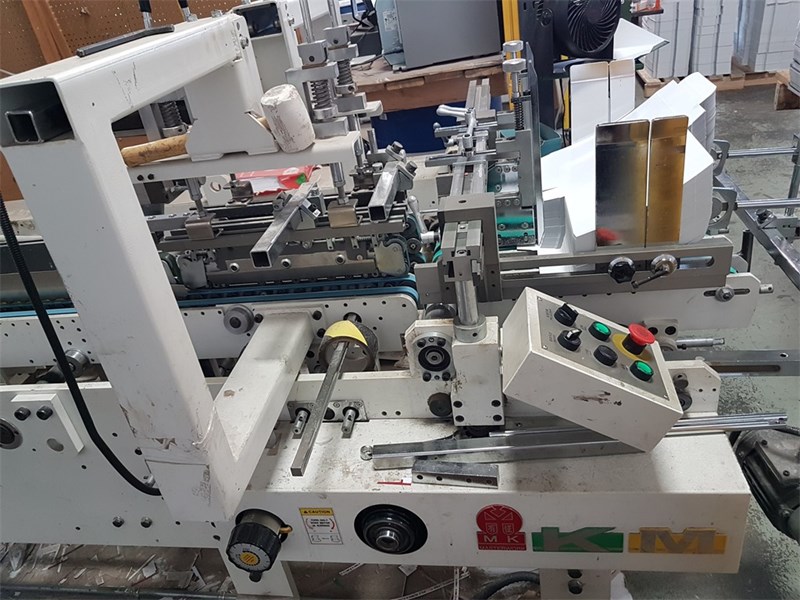 Masterwork BestFold MK 800 FBII High speed automatic folder-gluer ...