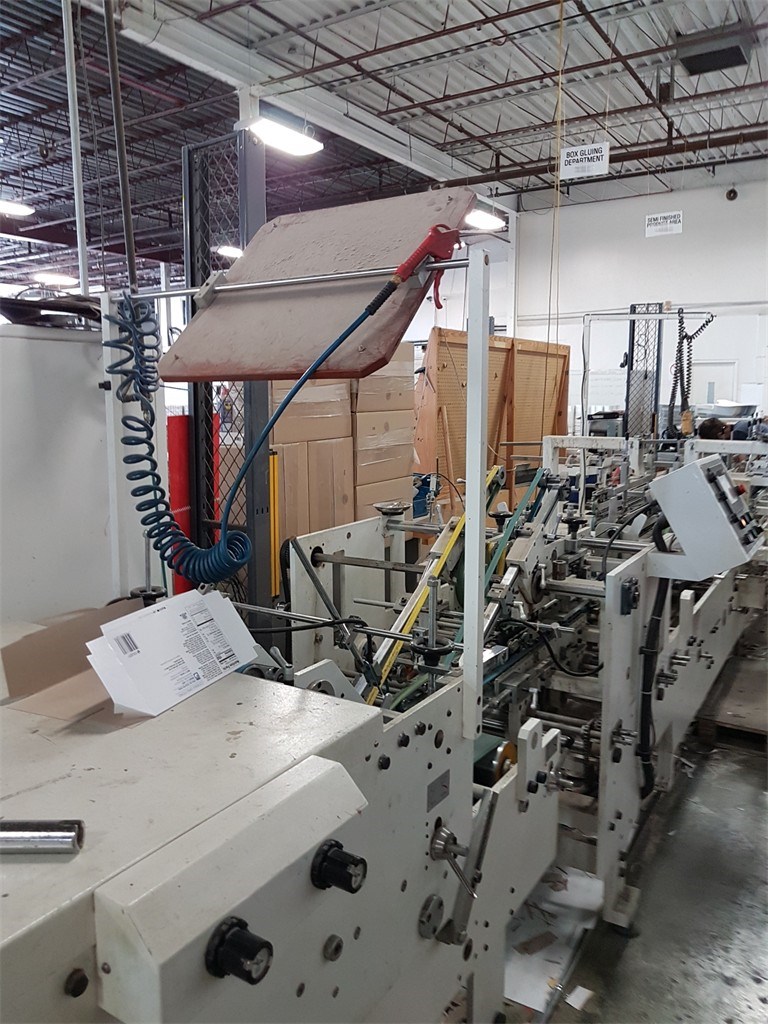 Masterwork BestFold MK 800 FBII High speed automatic folder-gluer ...