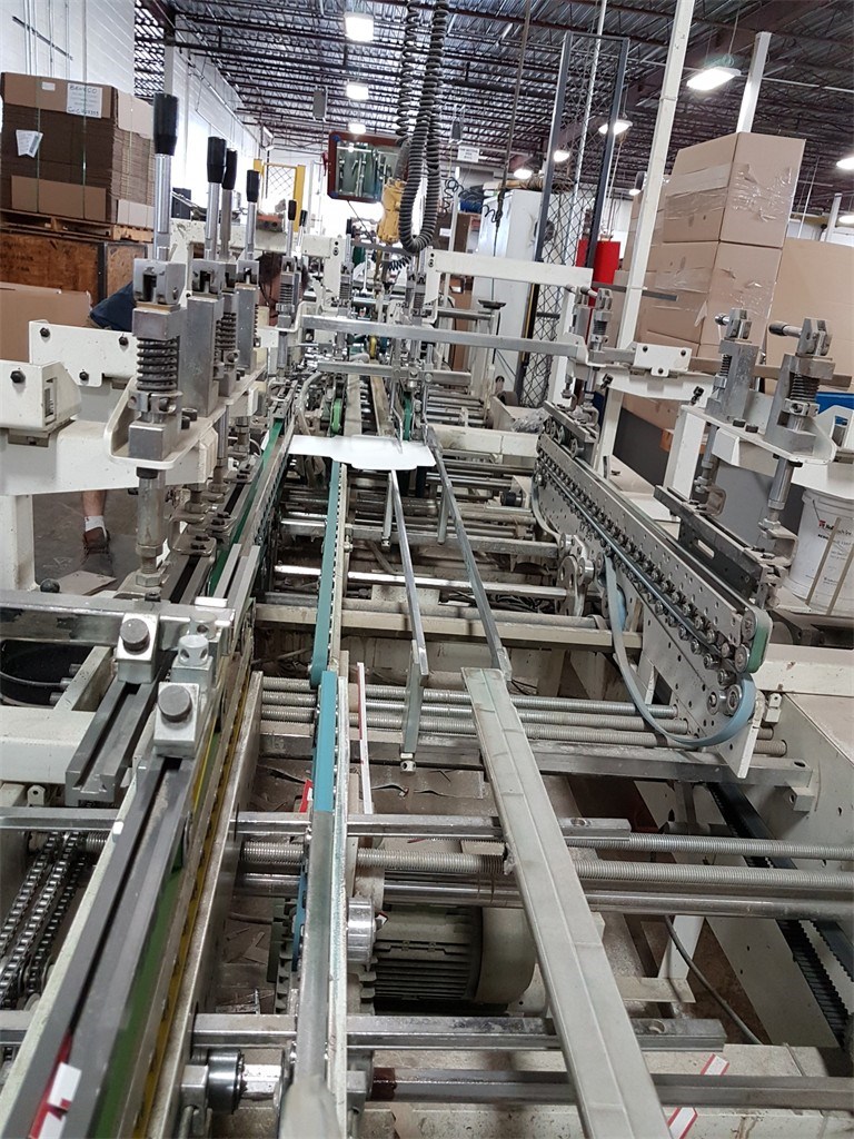 Masterwork BestFold MK 800 FBII High speed automatic folder-gluer ...