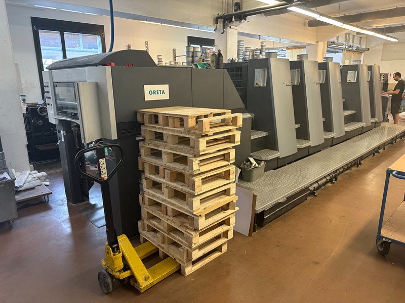 ｃｄ5 Heidelberg CD 74-5 + LX C Offset five colours Used machines