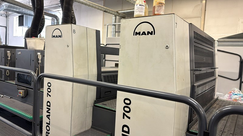 Manroland R700 Manroland R 700 7 P LTTLV 1 6 Hybrid InLine Foiler | pressXchange